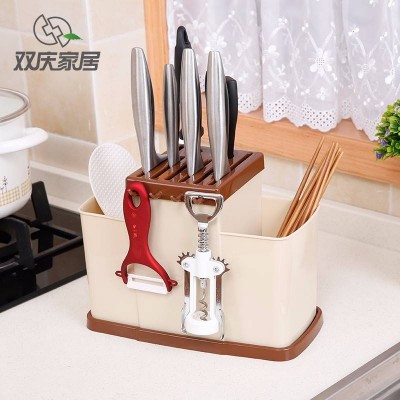 Plastic Spoon And Fork Holder Knife Rack