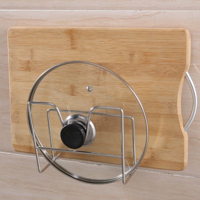 Kitchen stainless steel Pot Cover  Holder cutting board holder