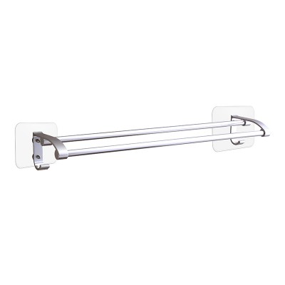 Aluminum Bathroom Double Towel Bar